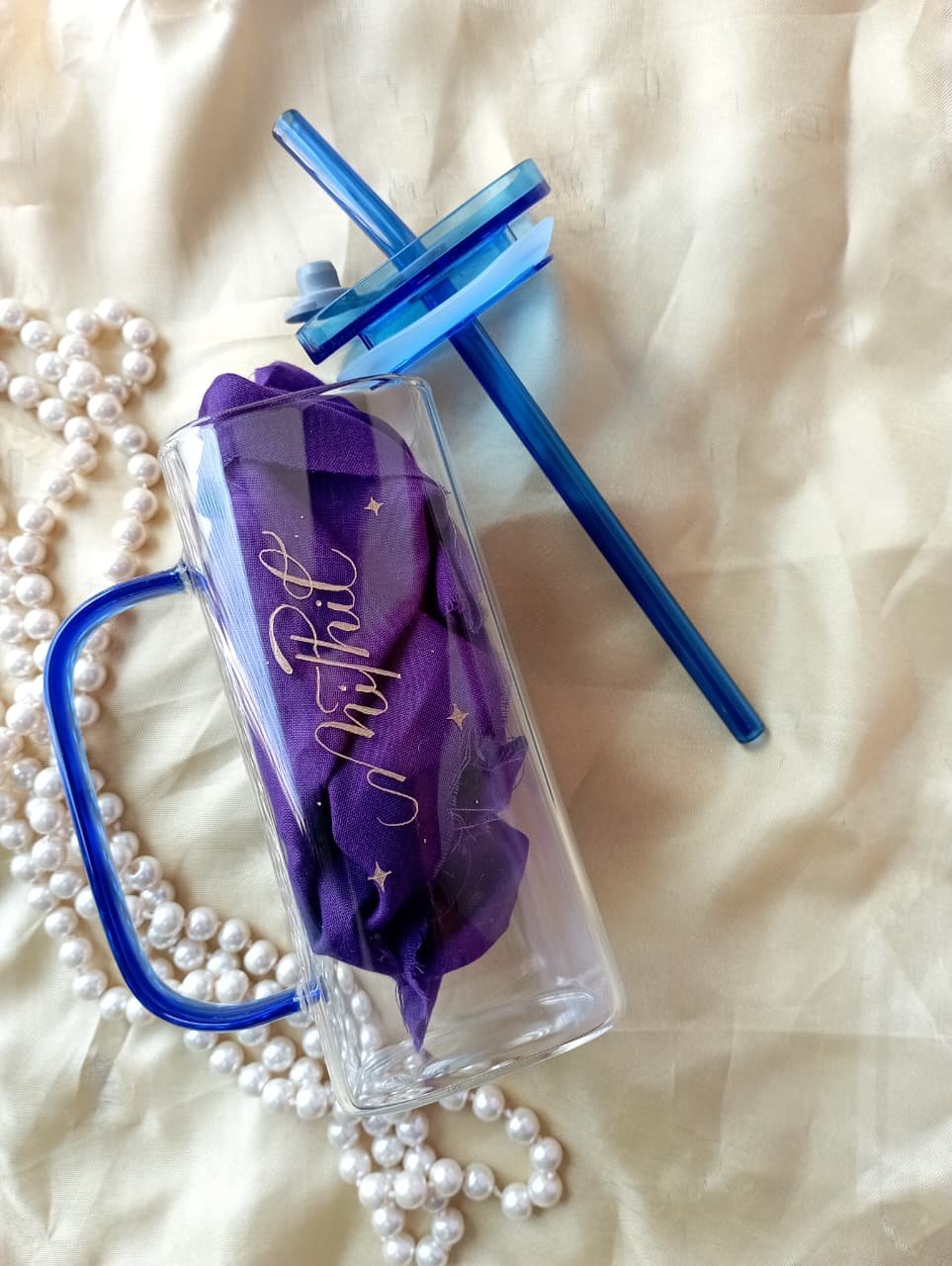 Customized Engraved Square Shape Tumbler Mug