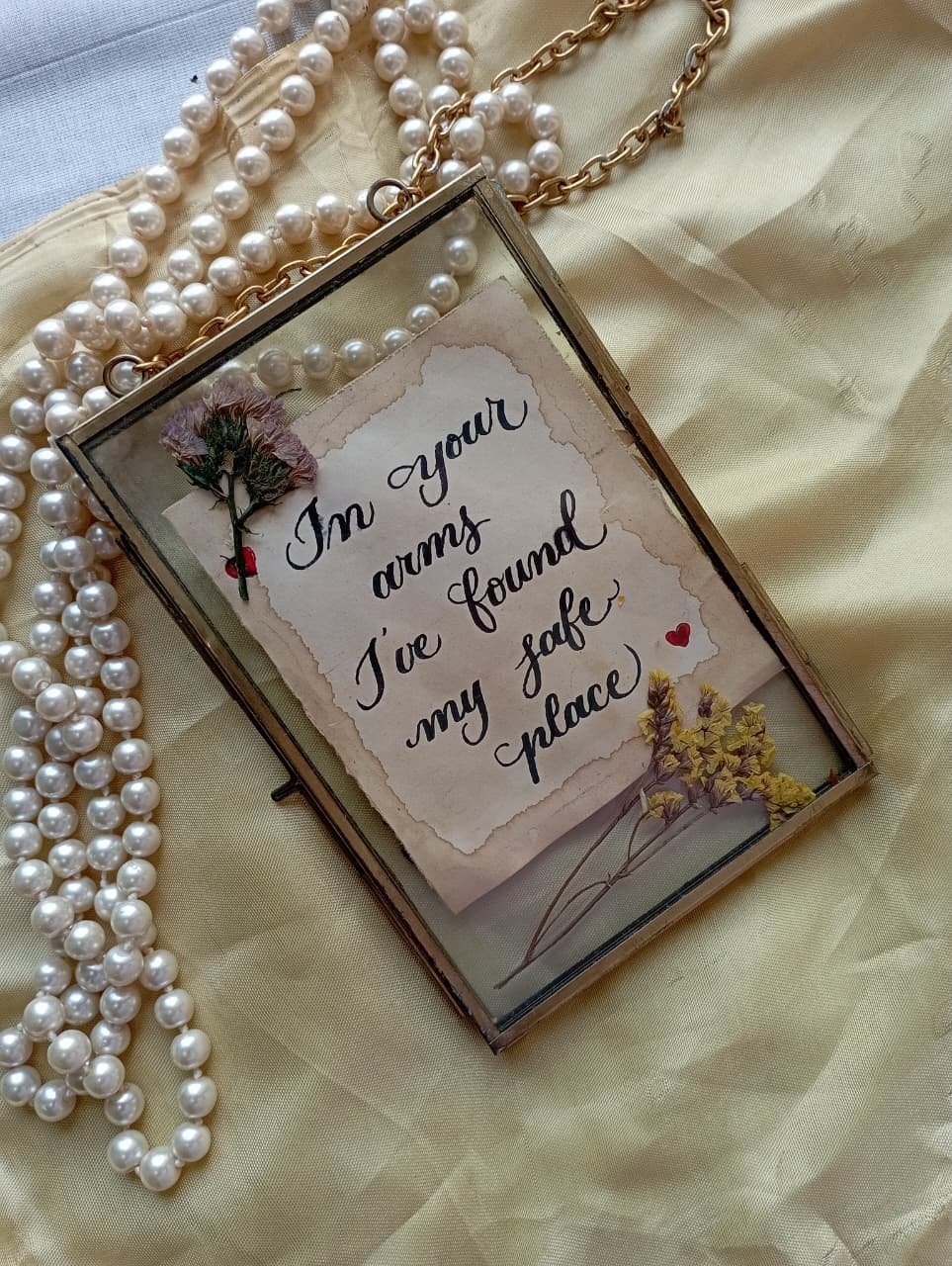 Customized Engraved Two Sided Decorative Frame
