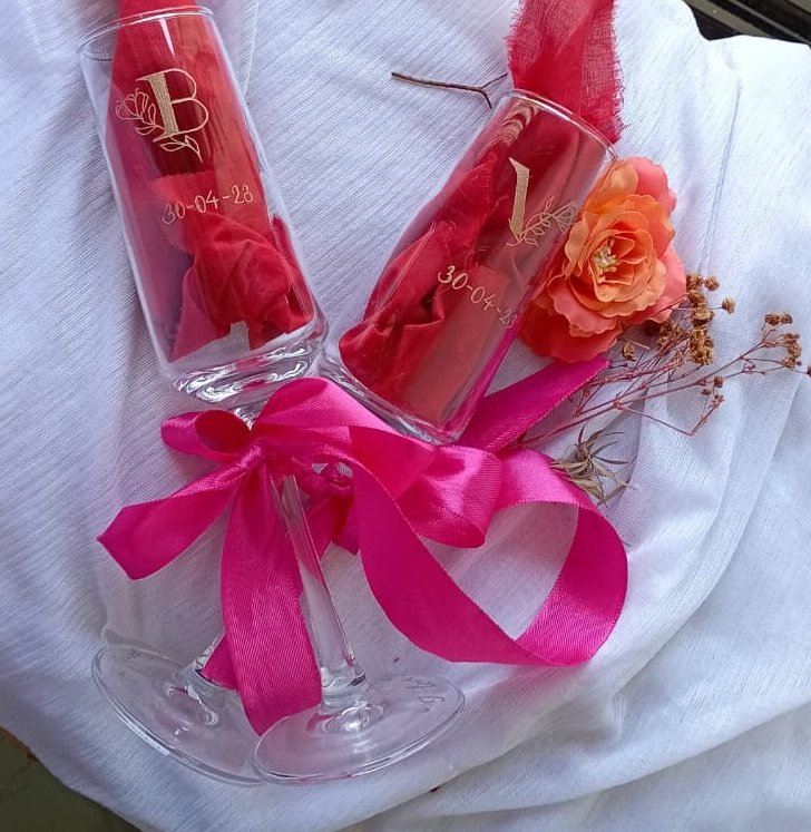 Customized Engraved Wine Glass