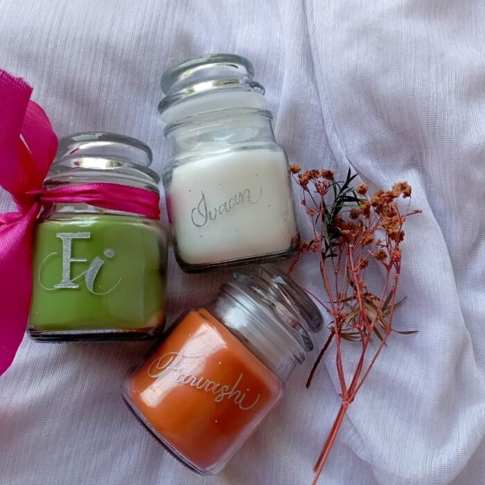 Customized Engraved Scented Candles