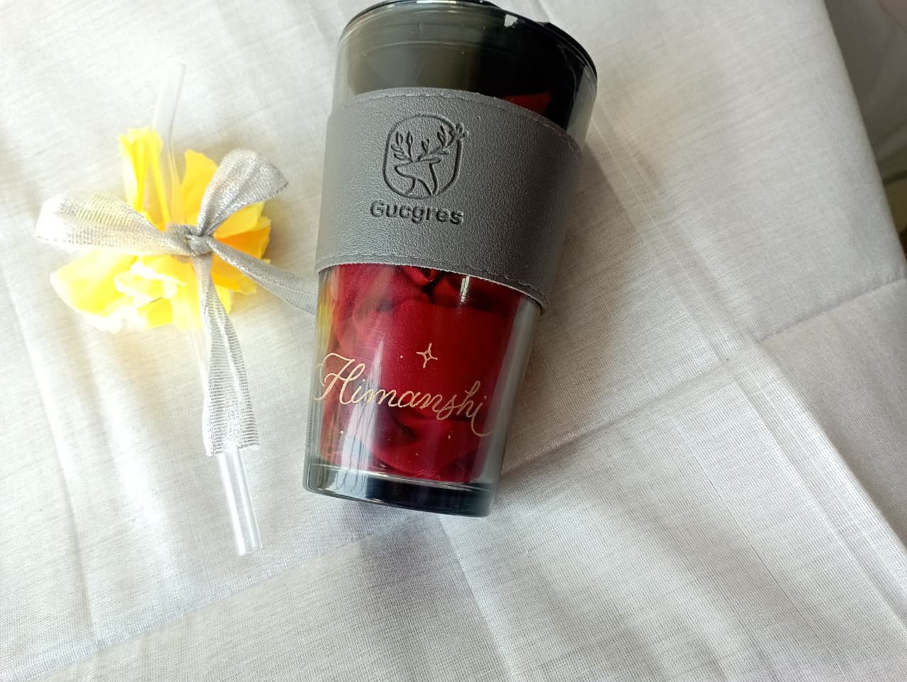 Customized Engraved Premium Sipper Tumbler Mug